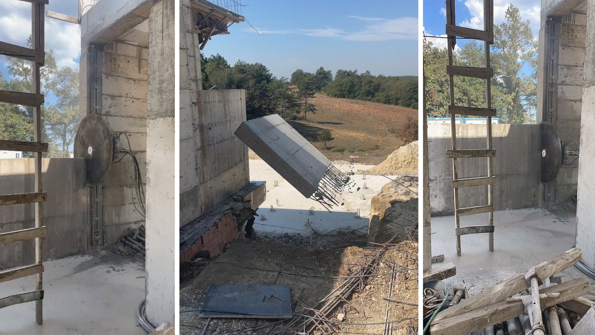 Perde Beton Kesimi